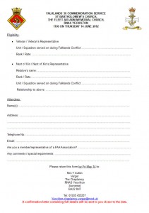falklands 30 app form
