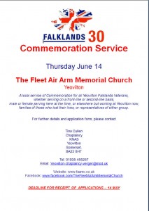 falklands 30 service yeovilton